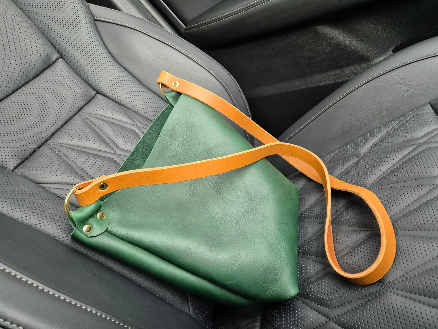 Teal small tote