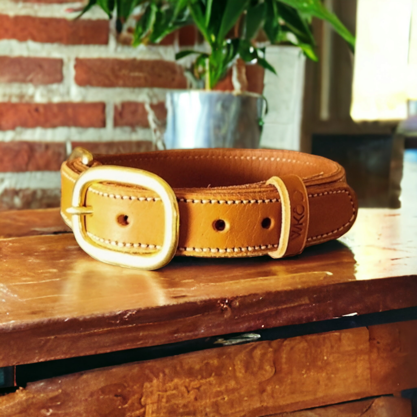 Lined Working dog collars