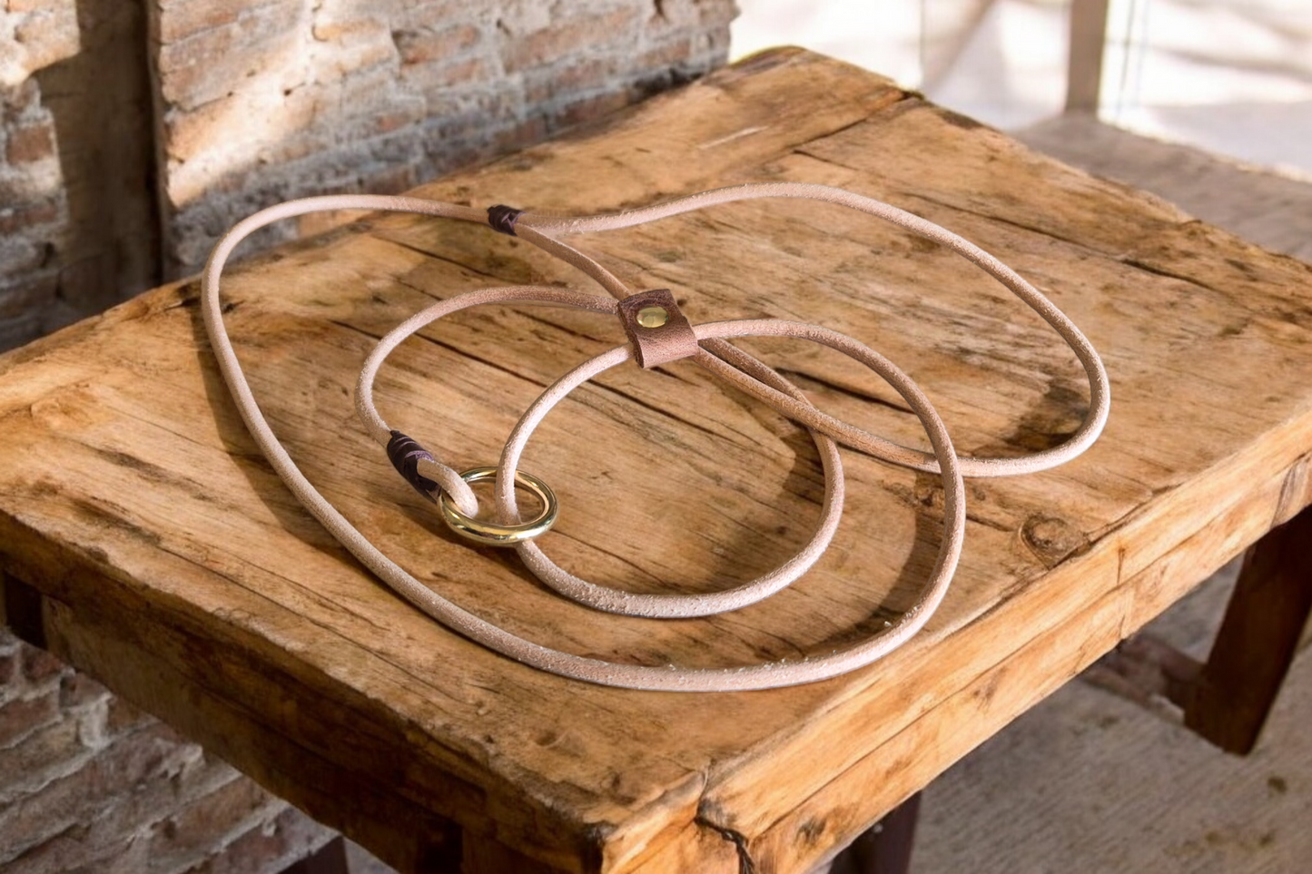 Show dog slip leads 4mm rolled