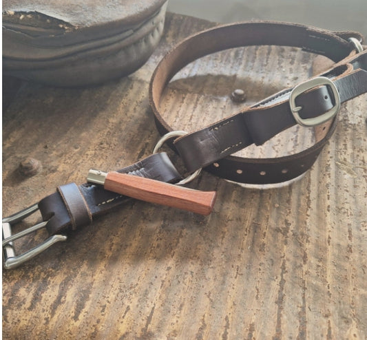 Knife Hobble belts 3cm & 3.8cm wide