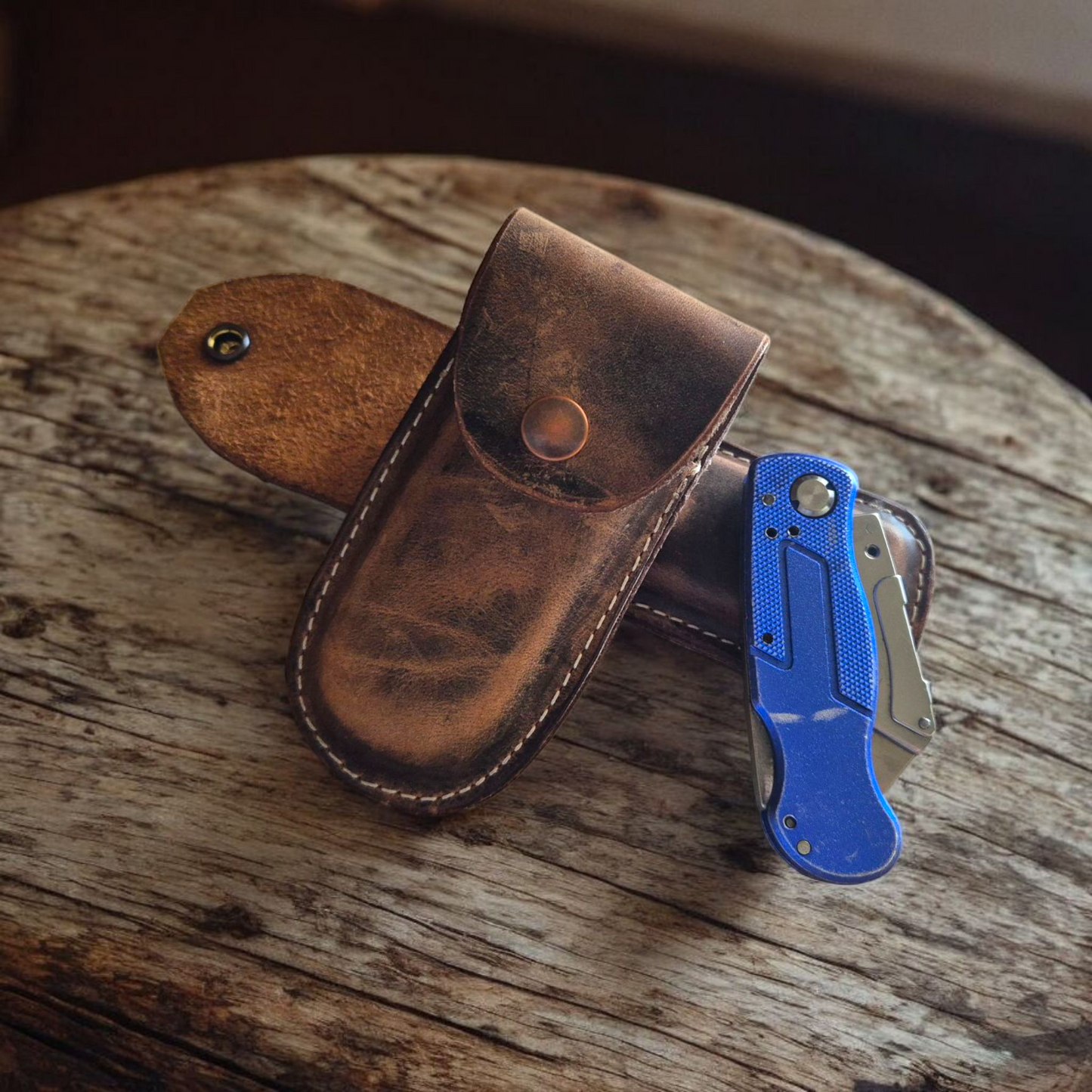 Small leather sheath