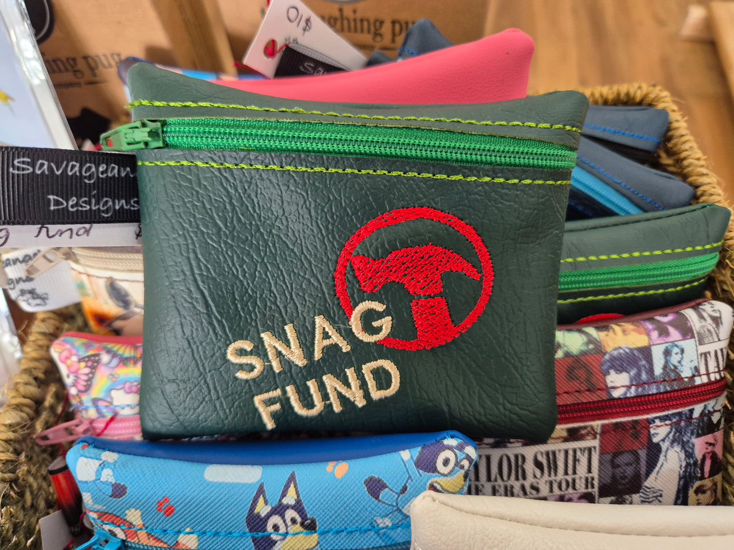 Handmade coin purse by Savageangel Designs
