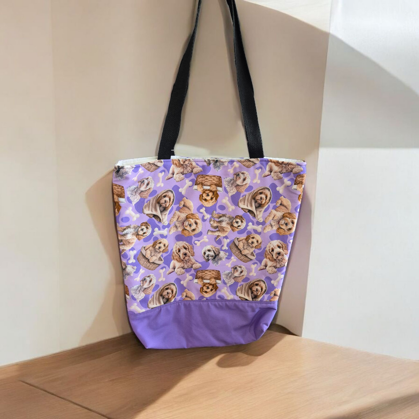 Breed totes by Bella & Boomer