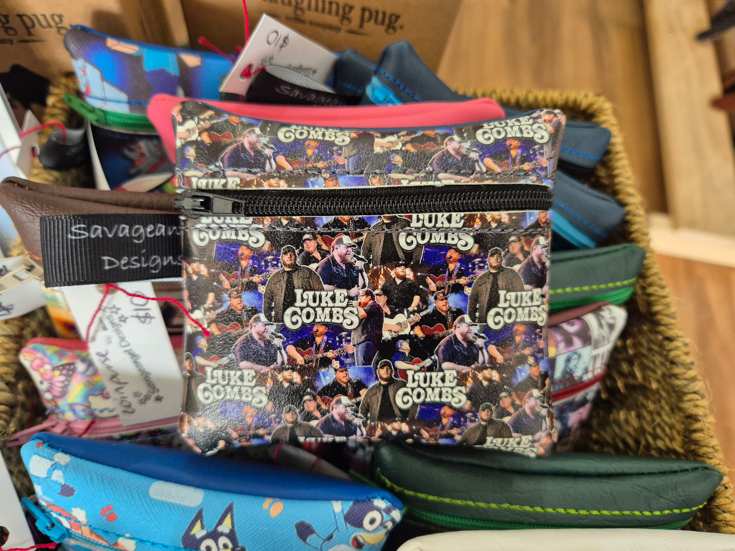 Handmade coin purse by Savageangel Designs