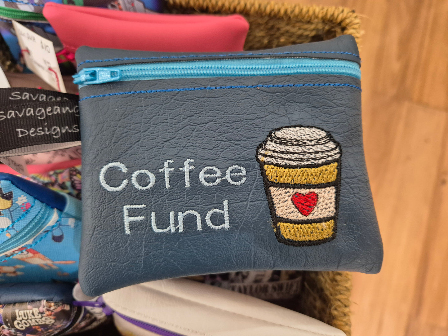 Handmade coin purse by Savageangel Designs