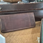 Tan Australian leather phone wallet