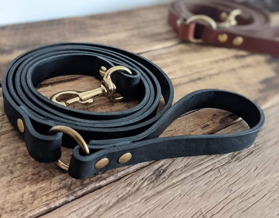 Leather Working Dog Collar  Buy Australia Made Leather Dog Collars - Angus  Barrett Saddlery