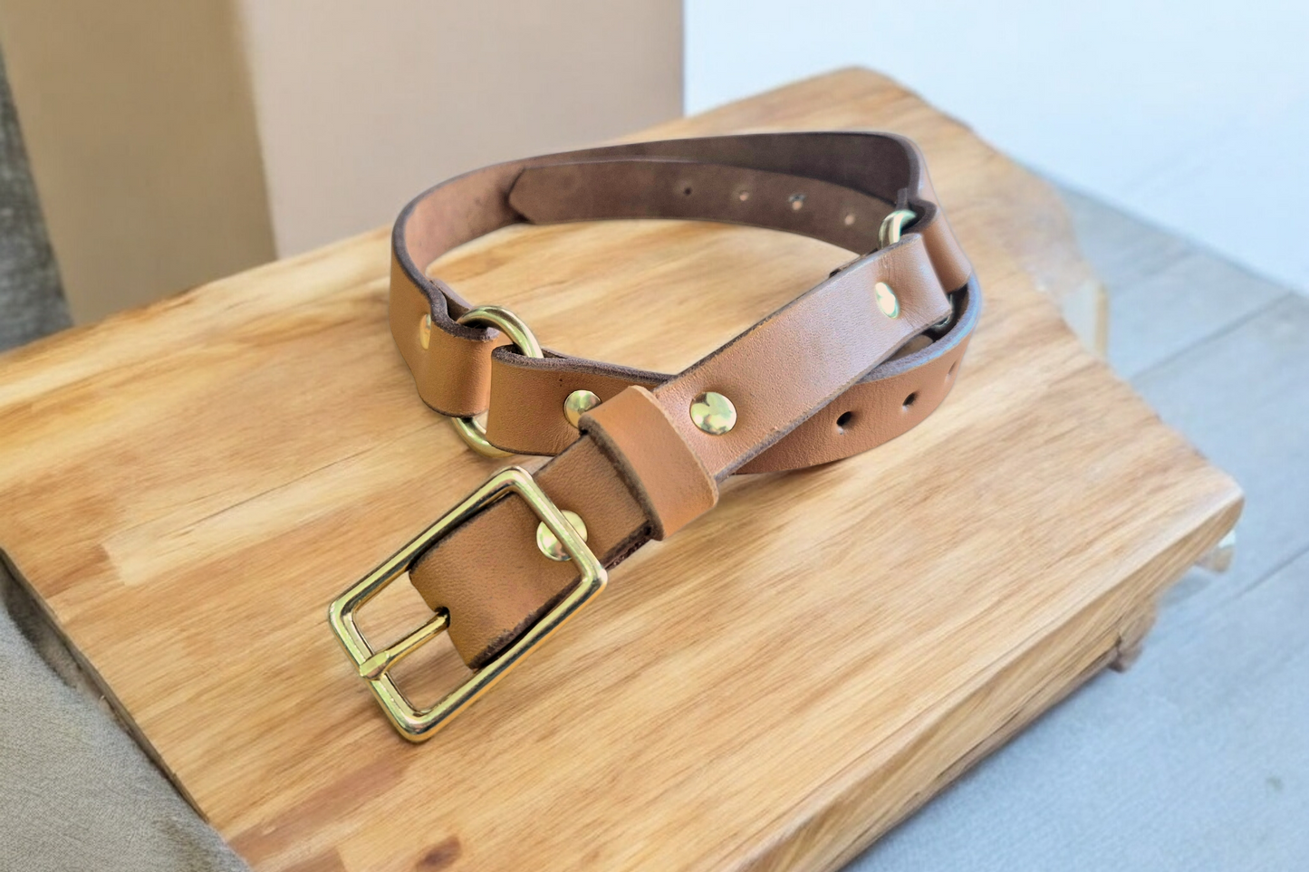 Leather Waist ring belts 2cm wide