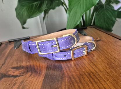 Purple 💜 traditional stitched style collar