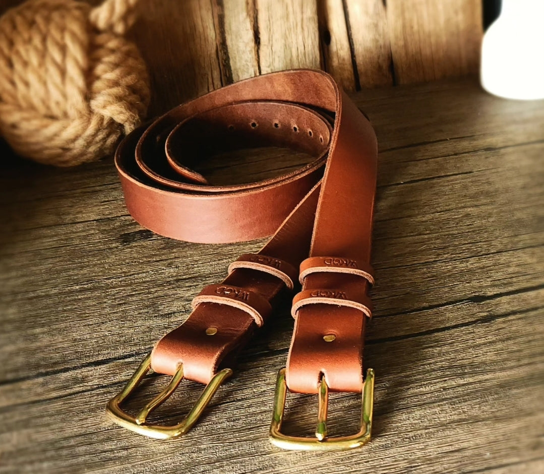 Australian leather belts WK&D