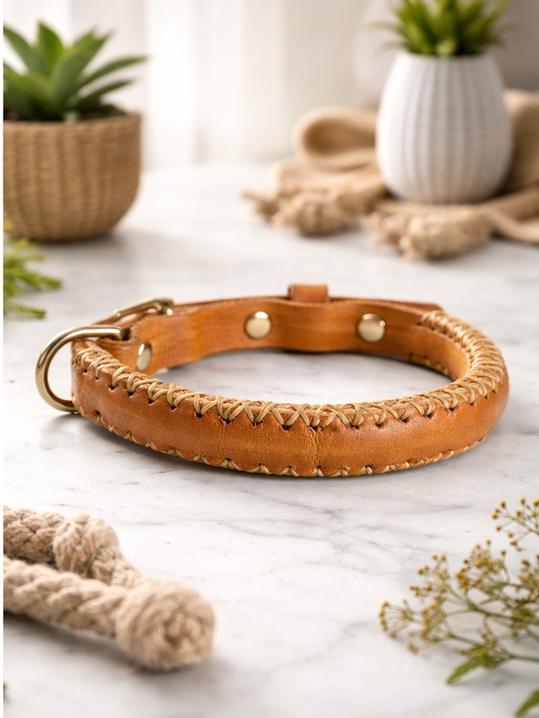 Rolled country style collars 1.6cm wide