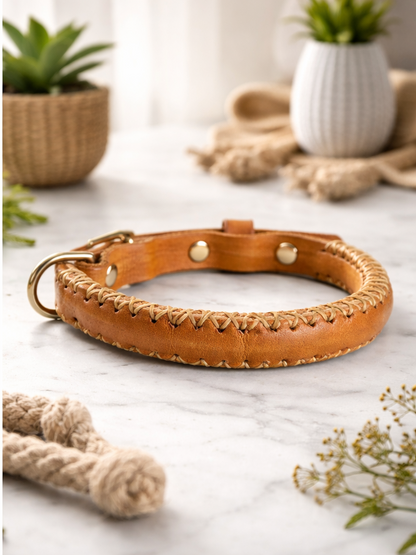 Rolled country style collars 1.6cm wide