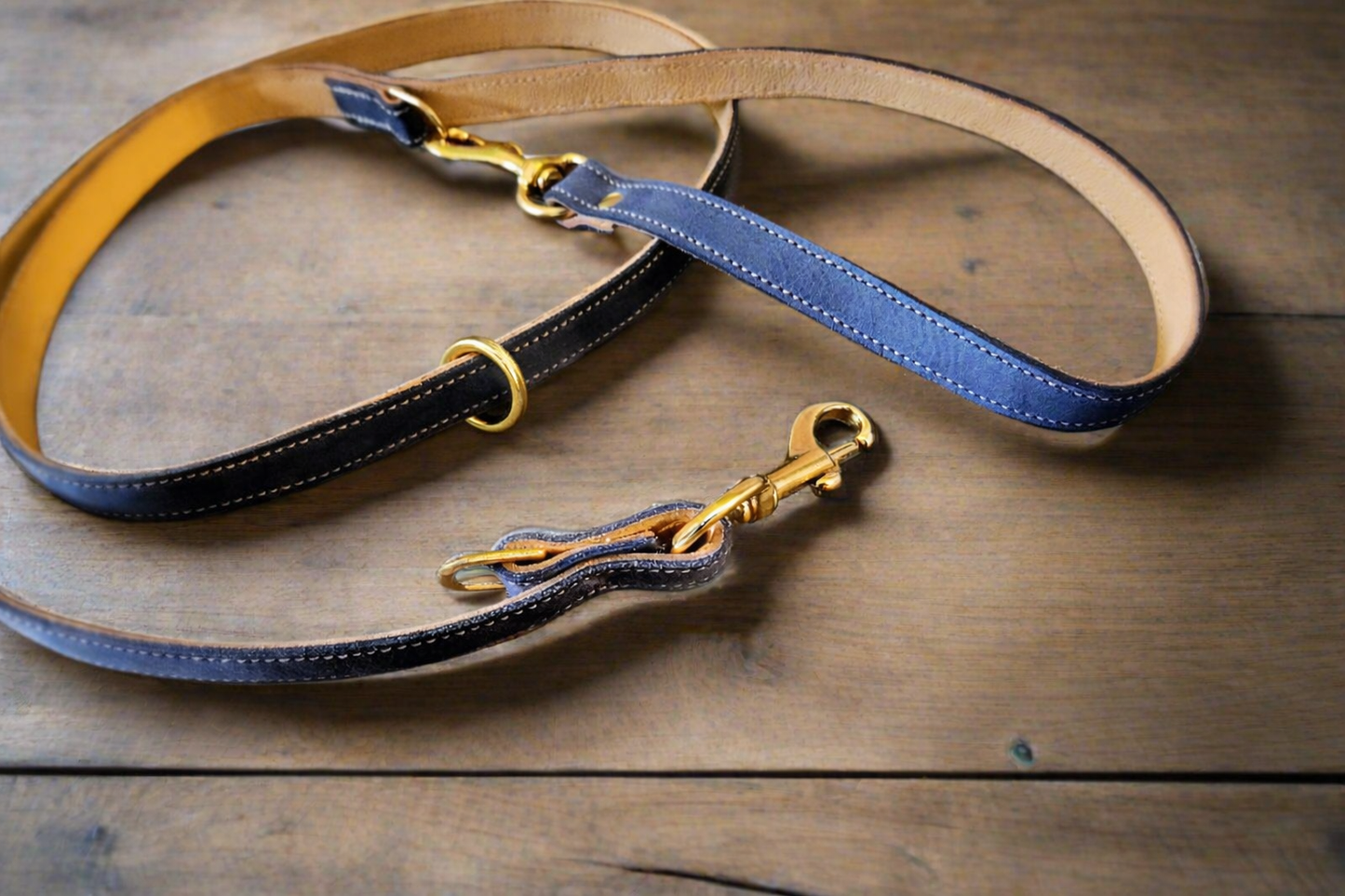 Full stitched and lined multi 5 way lead 2.1m