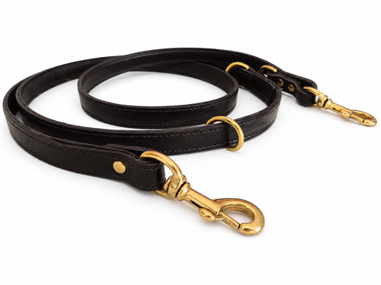 Full stitched and lined multi 5 way lead 2.1m