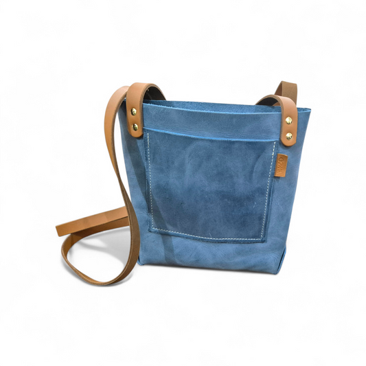 "Icy Blue" 10inch Tote