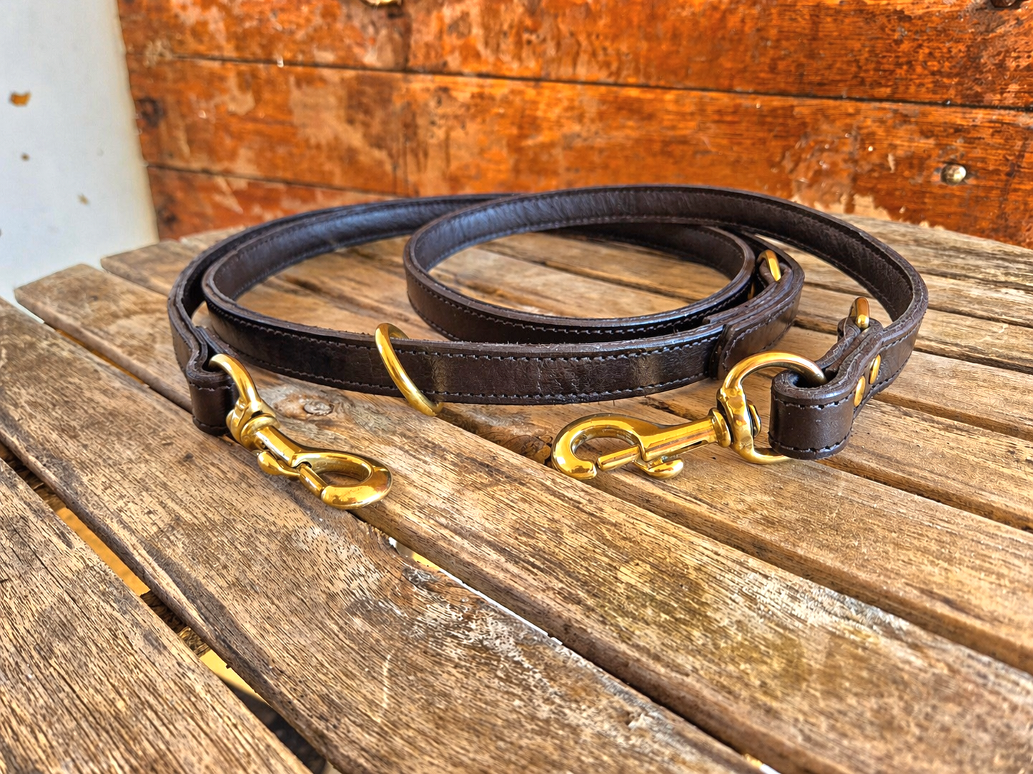 Full stitched and lined multi 5 way lead 2.1m