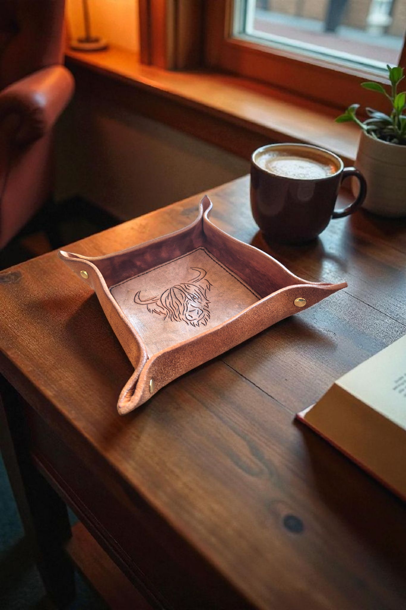 Highland cow Valet trays