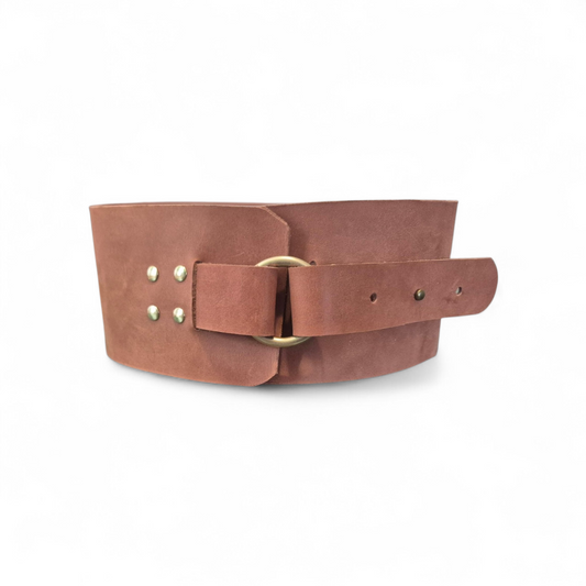 10cm wide waist belts with corset tie backing