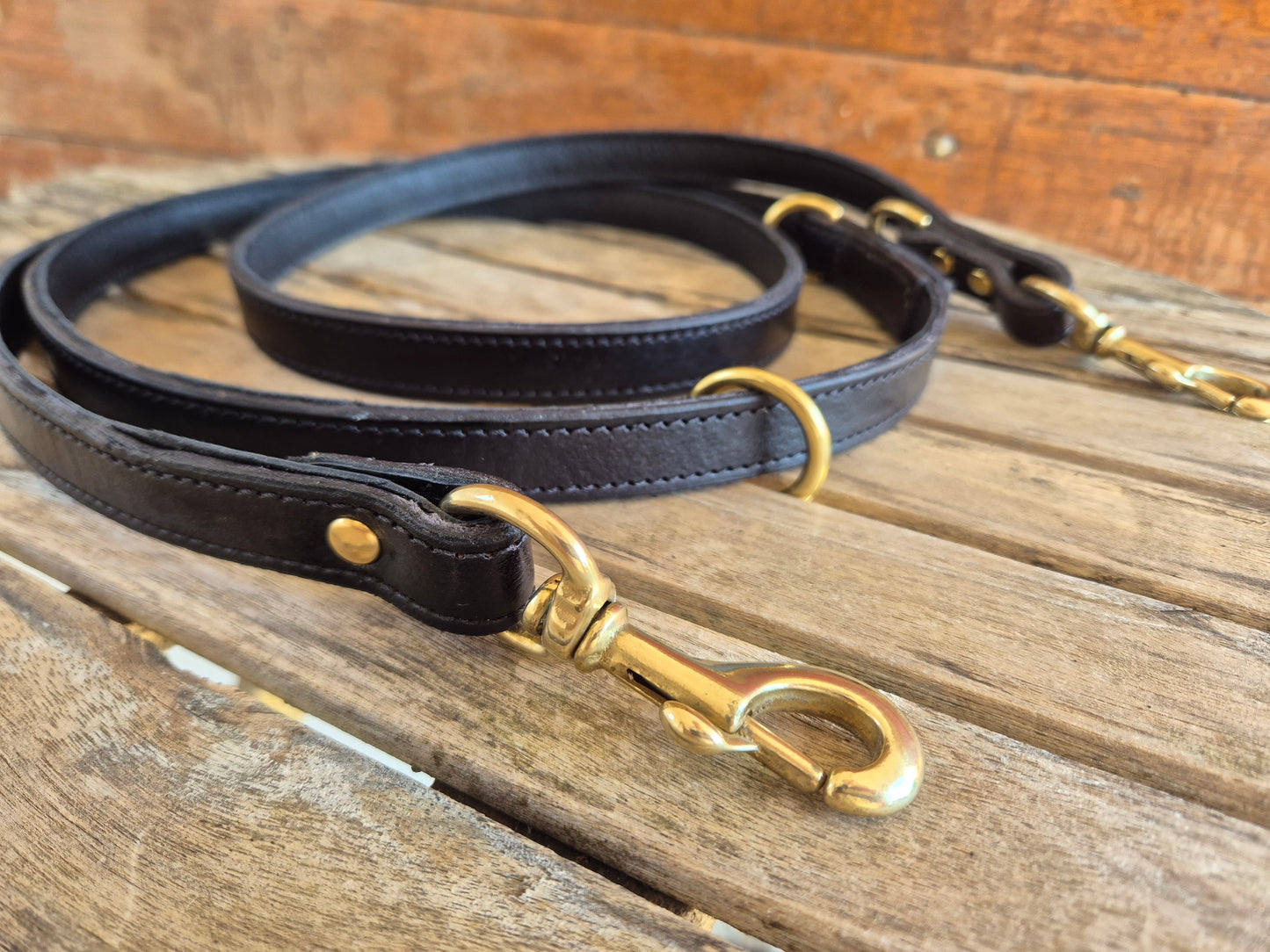 Full stitched and lined multi 5 way lead 2.1m