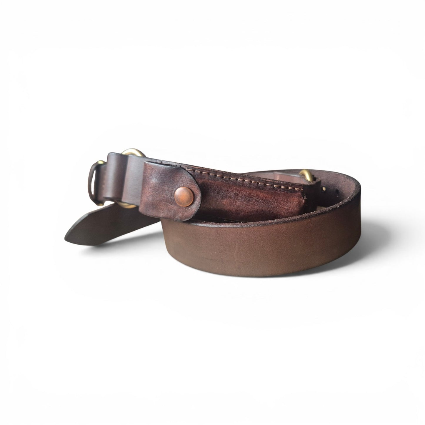 3.8cm wide Hobble belt no bulky knife pouch