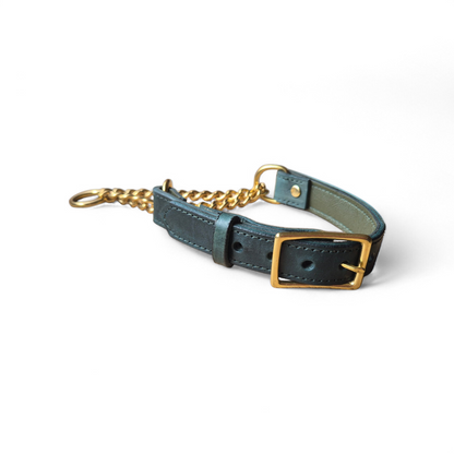 Lined Leather Martingale collars