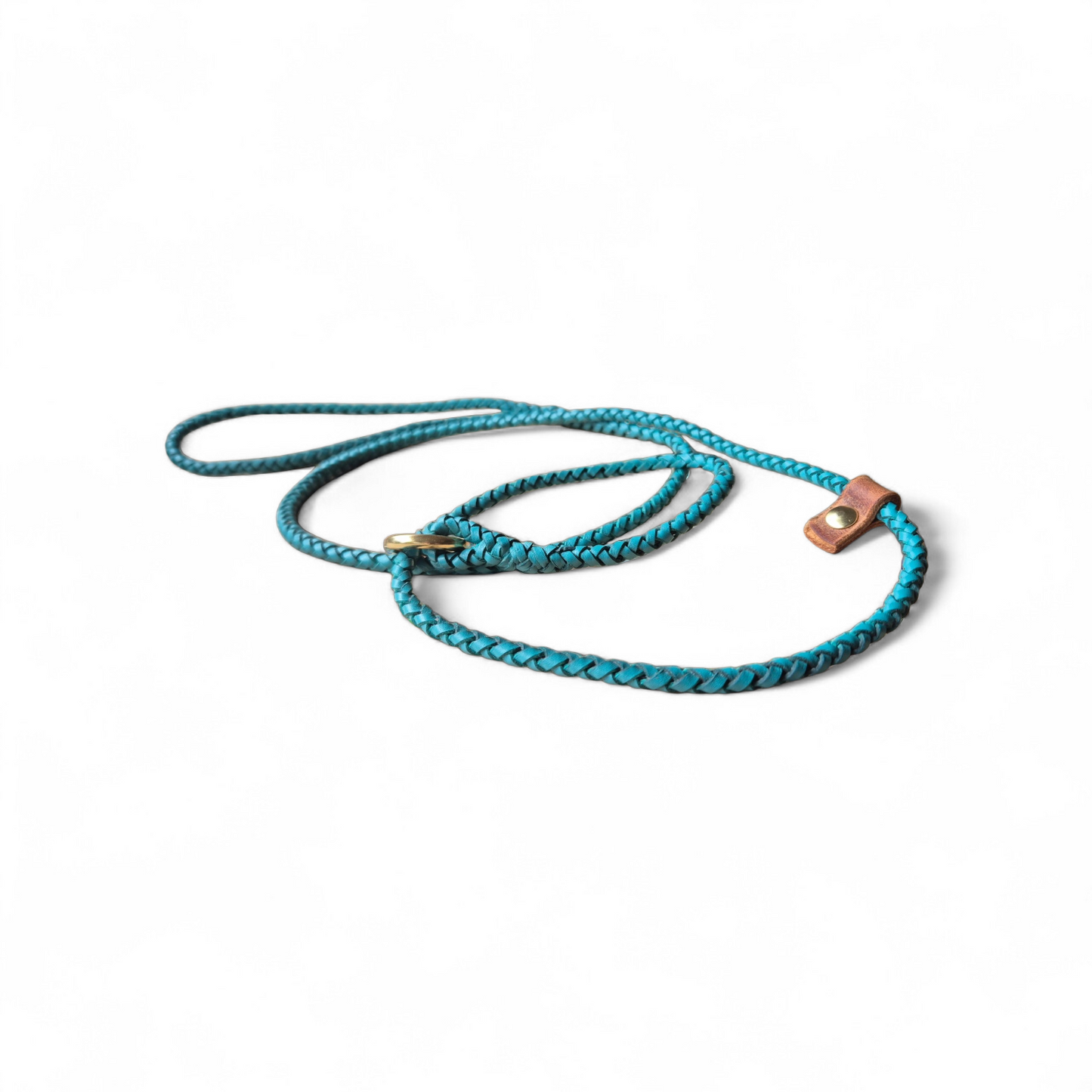 2.5m Hand braided show slip leads