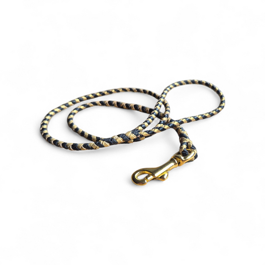 Hand braided show clip leads