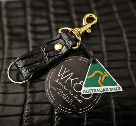 Australian saltwater crocodile key chains