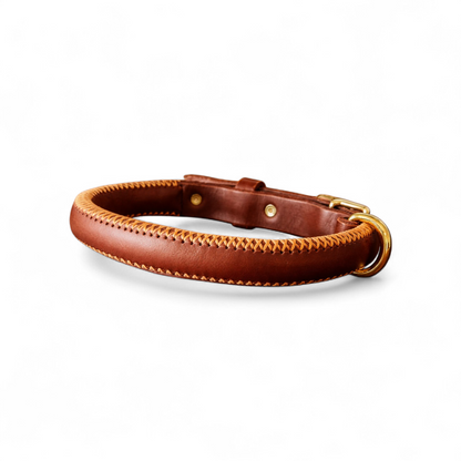 Rolled country style collars 2cm wide