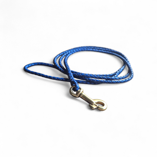 5 meter Training Hand Braided Kangaroo Leather Slip Leads