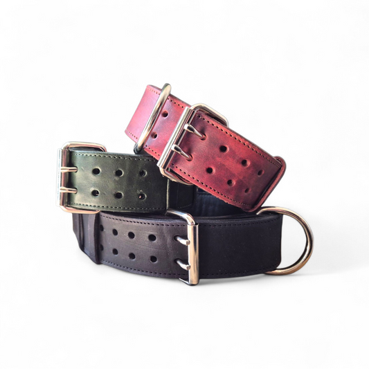 Lined 2 INCH wide collars