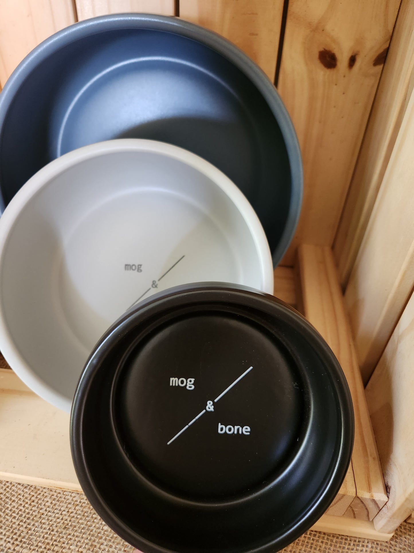 Mog & Bone ceramic handmade food bowls