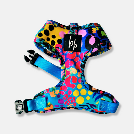 BB ECLECTIC LEOPARD - ADJUSTABLE CHEST HARNESS